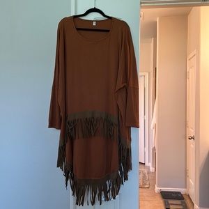 Fringe tunic